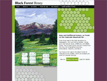 Tablet Screenshot of blackforesthoney.com
